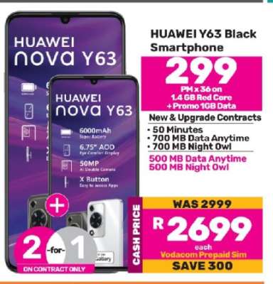 HUAWEI Y63 Black Smartphone