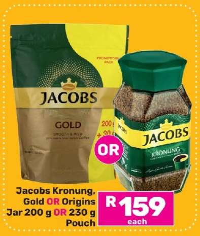Jacobs Kronung, Gold OR Origins