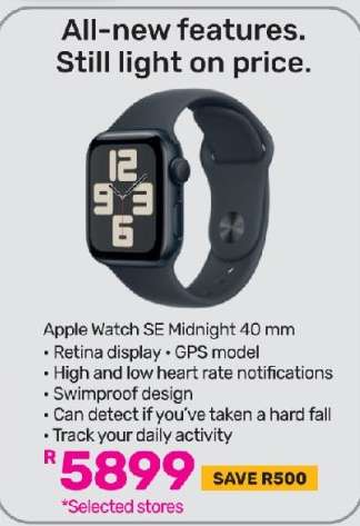 Apple Watch SE Midnight 40 mm
