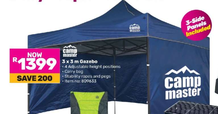 Camp Master 3 x 3 m Gazebo