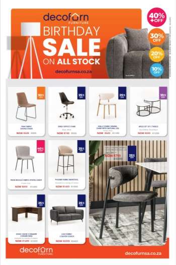 Decofurn Furniture catalogue  - 23/06/2025 - 10/08/2025.