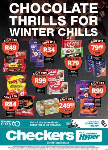 Checkers catalogue  - 26/06/2025 - 20/07/2025.
