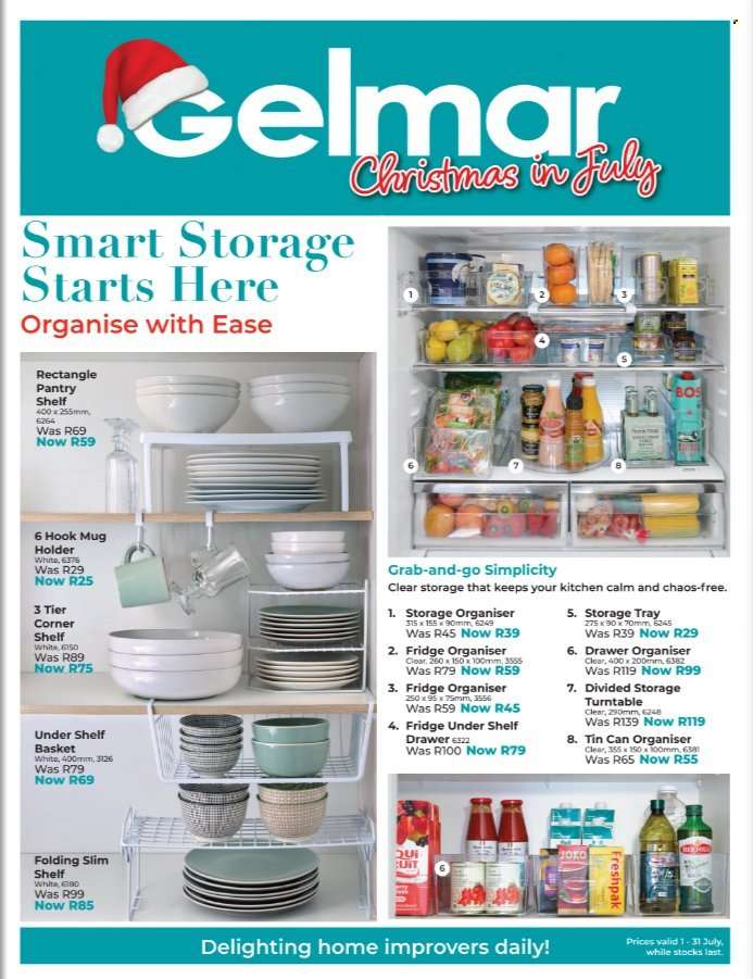 Gelmar catalogue  - 01/07/2025 - 31/07/2025.