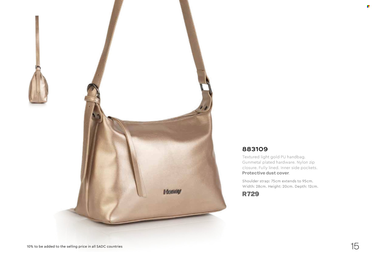 Honey specials. Page 17