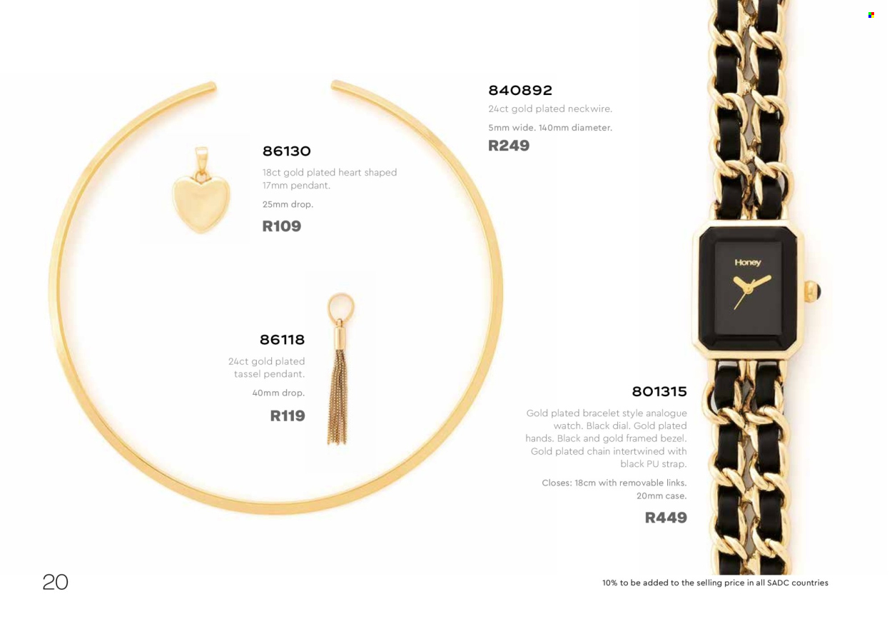 Honey specials. Page 22