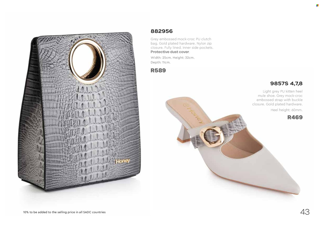 Honey specials. Page 45