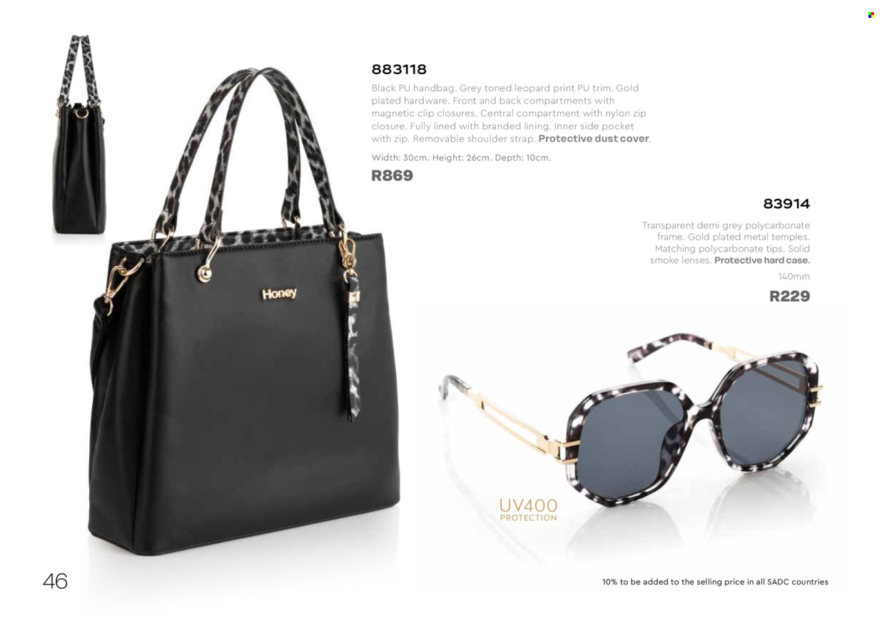 Honey specials. Page 48