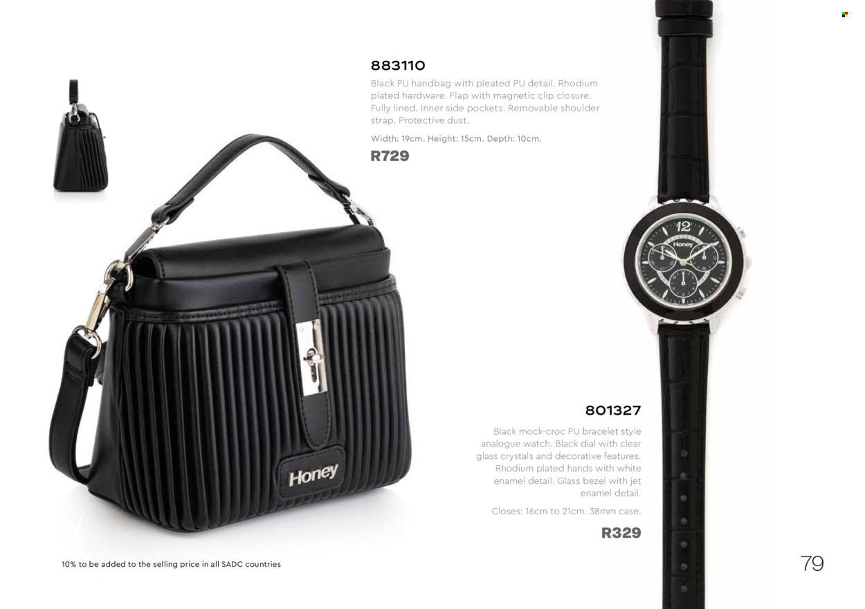 Honey specials. Page 81