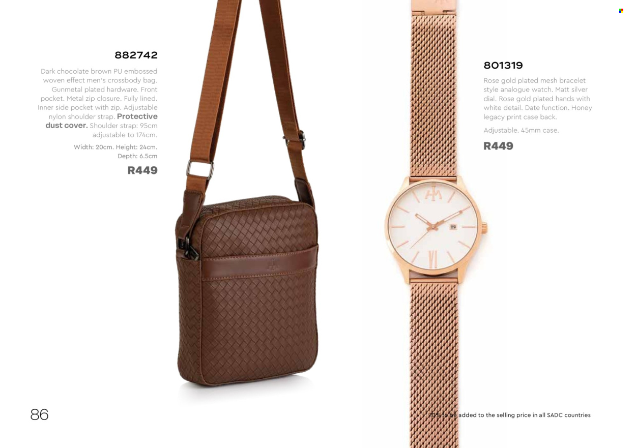 Honey specials. Page 88