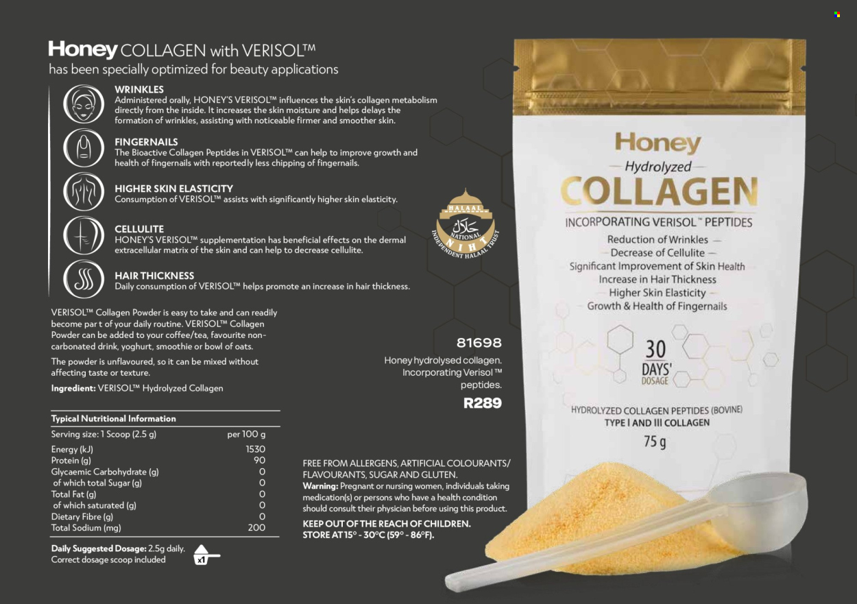 Honey specials. Page 96