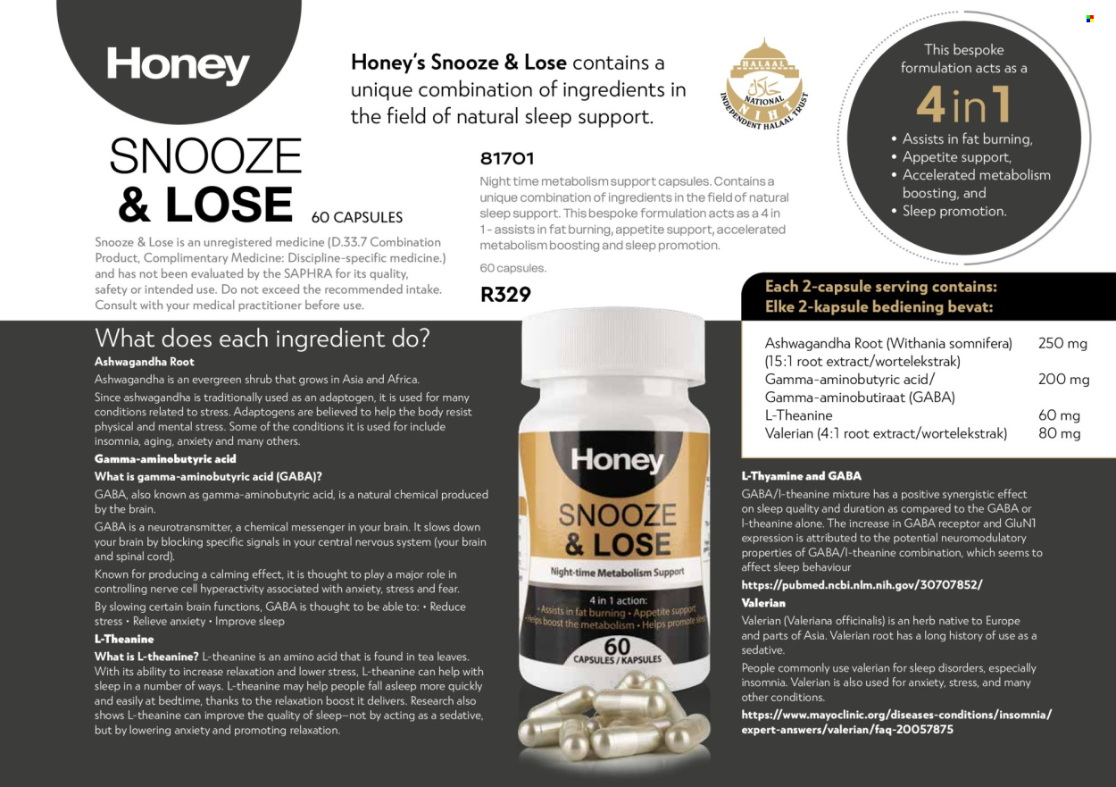 Honey specials. Page 97