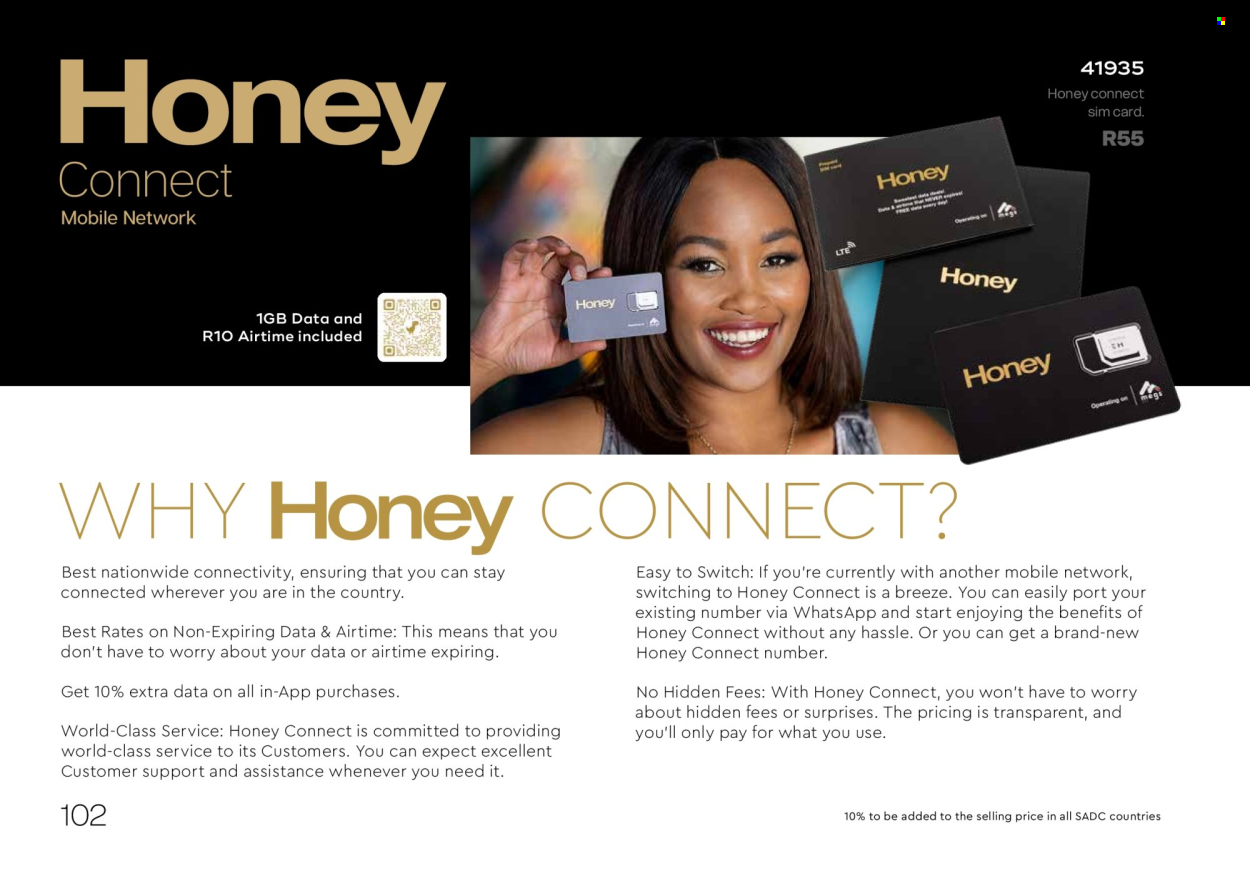 Honey specials. Page 104