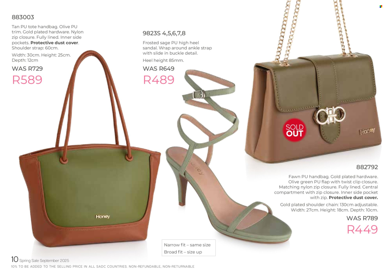 Honey specials. Page 12