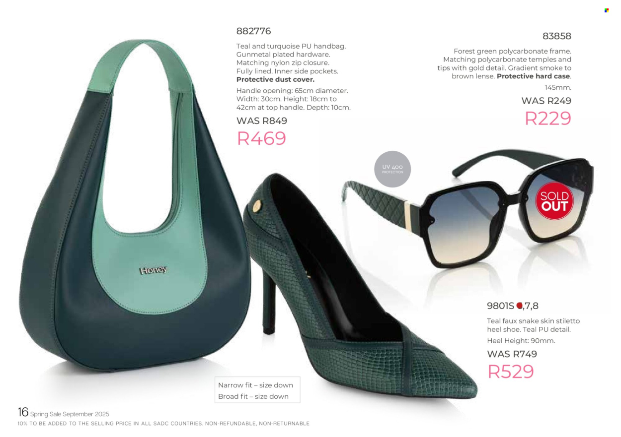 Honey specials. Page 18