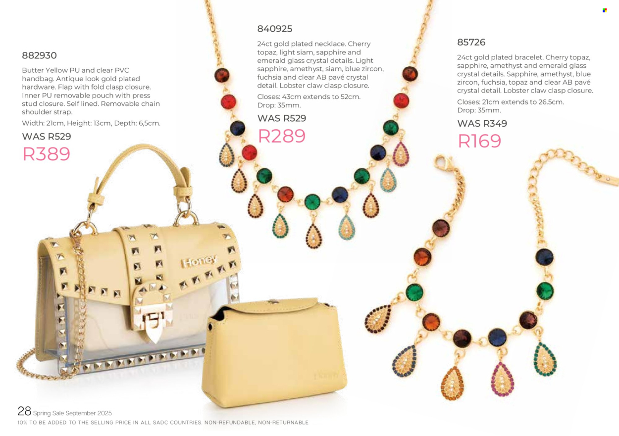 Honey specials. Page 30