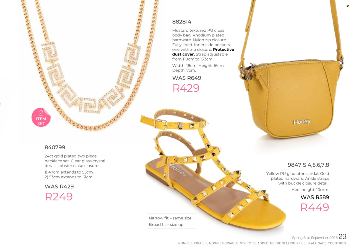 Honey specials. Page 31