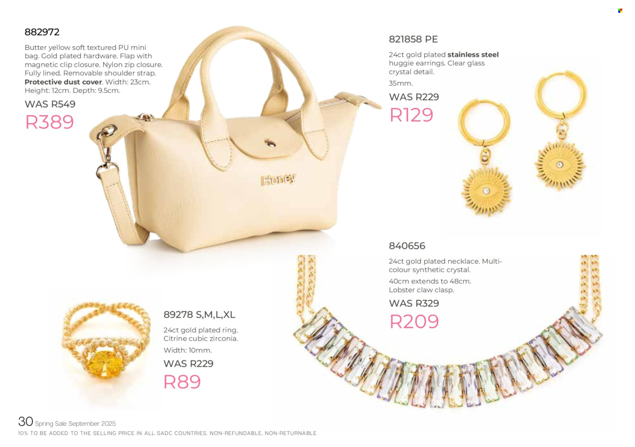 Honey specials. Page 32