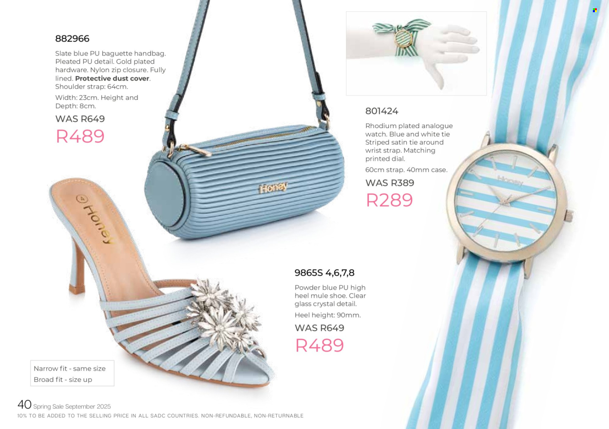 Honey specials. Page 42