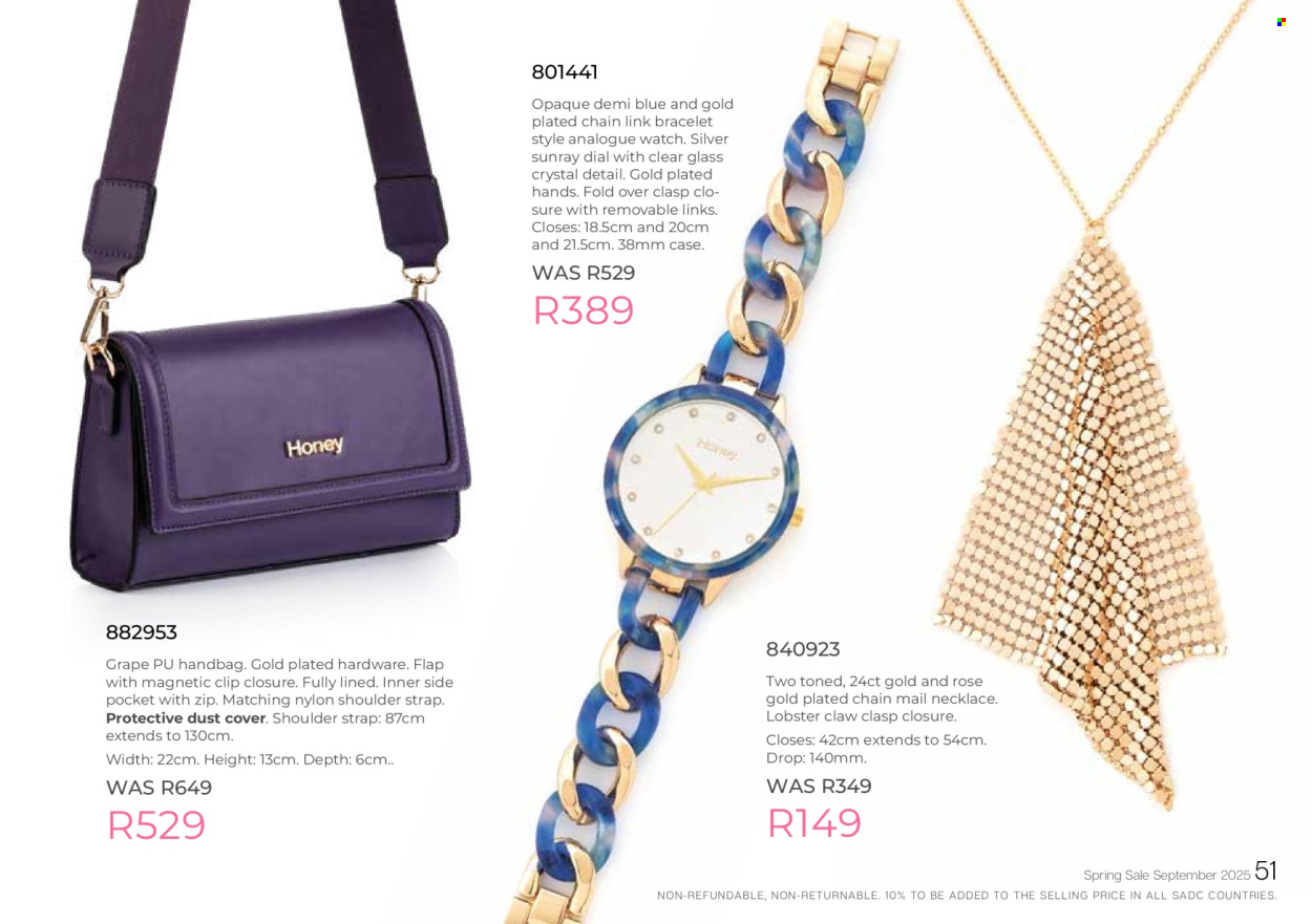 Honey specials. Page 53