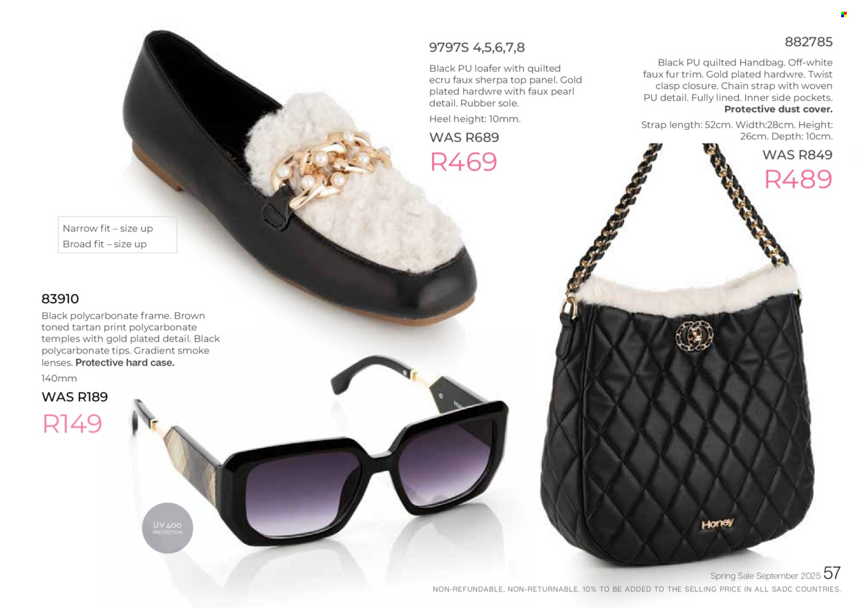 Honey specials. Page 59