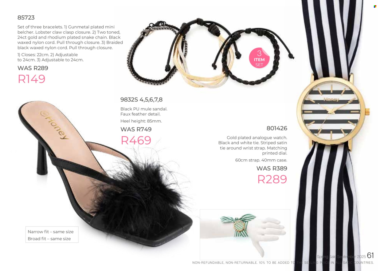 Honey specials. Page 63