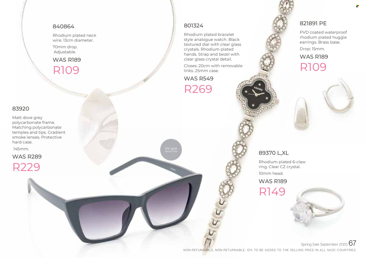 Honey specials. Page 69