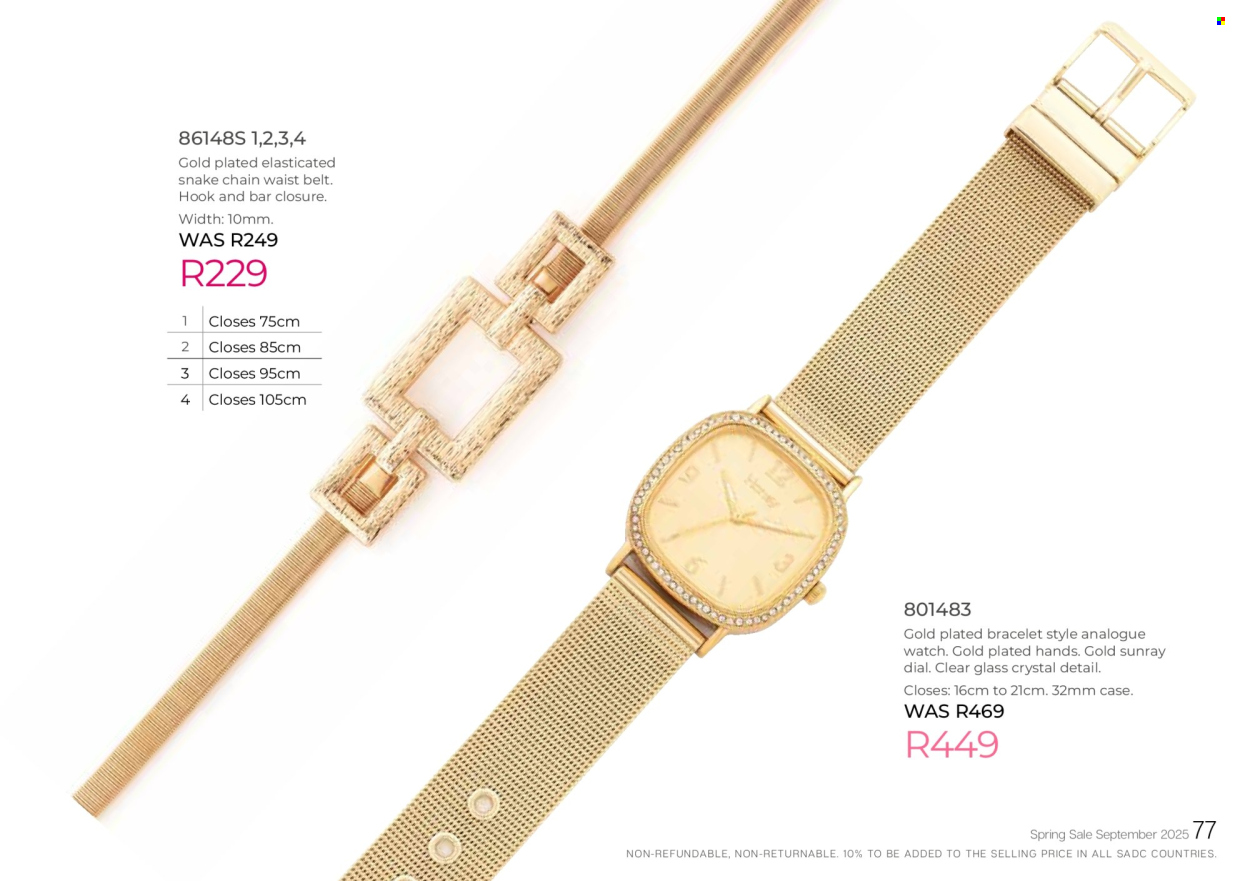 Honey specials. Page 79