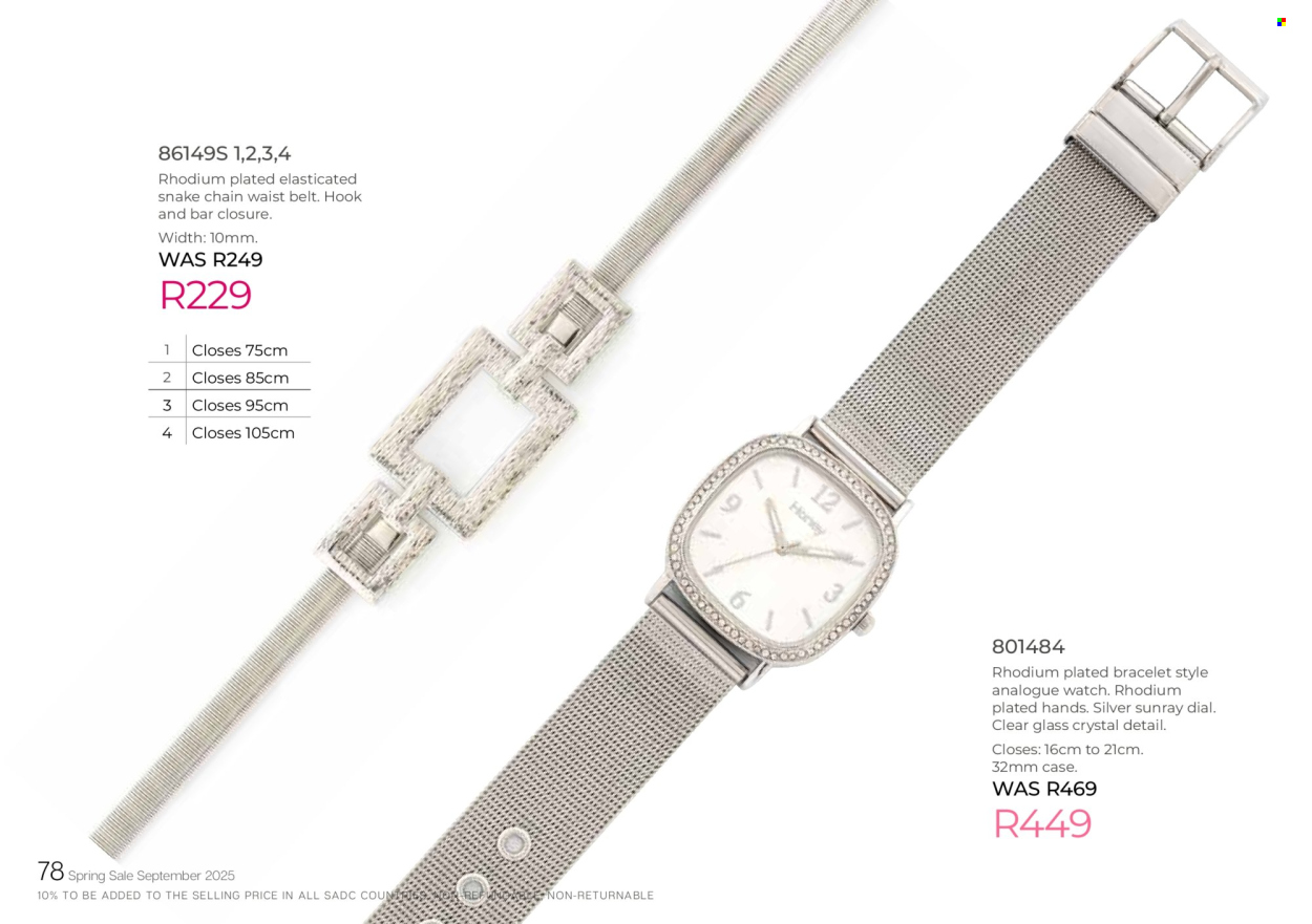 Honey specials. Page 80