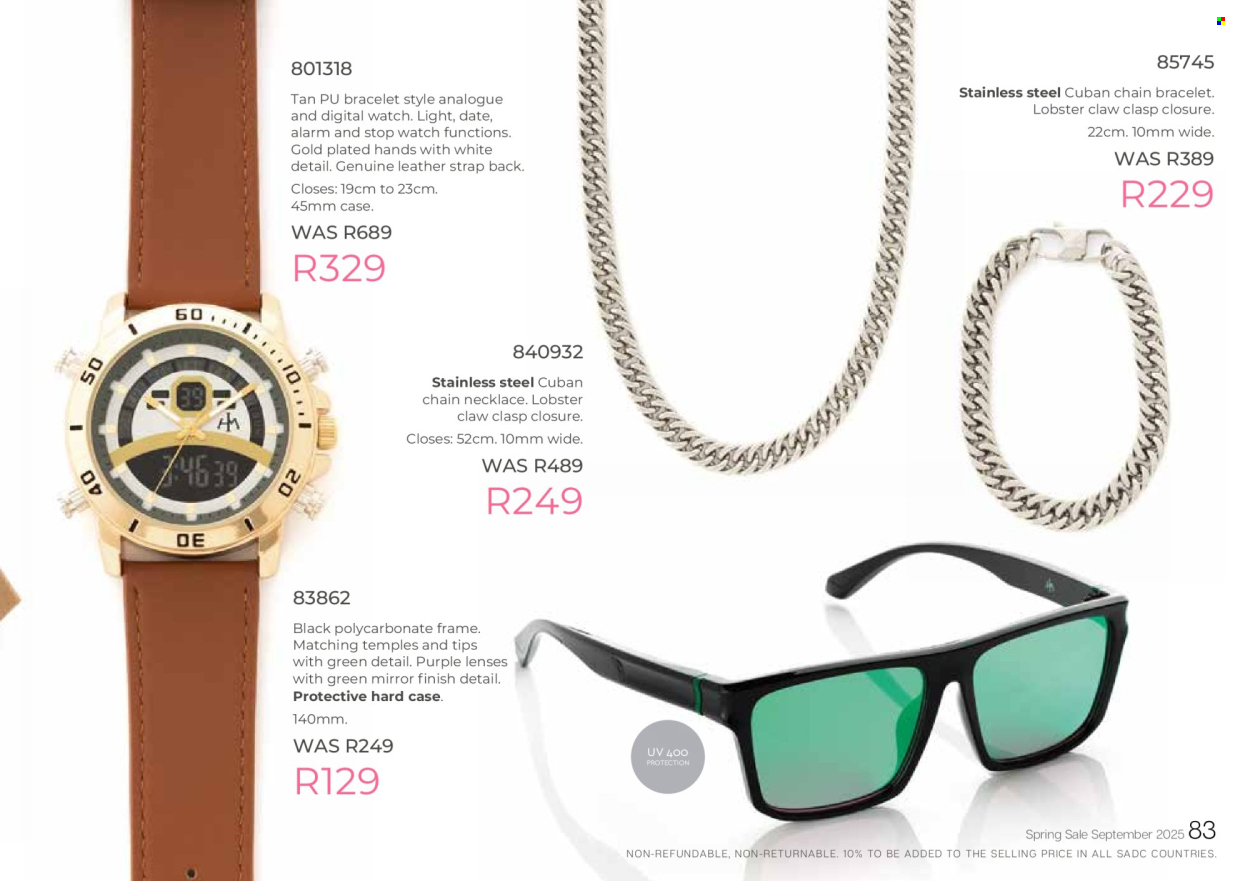 Honey specials. Page 85