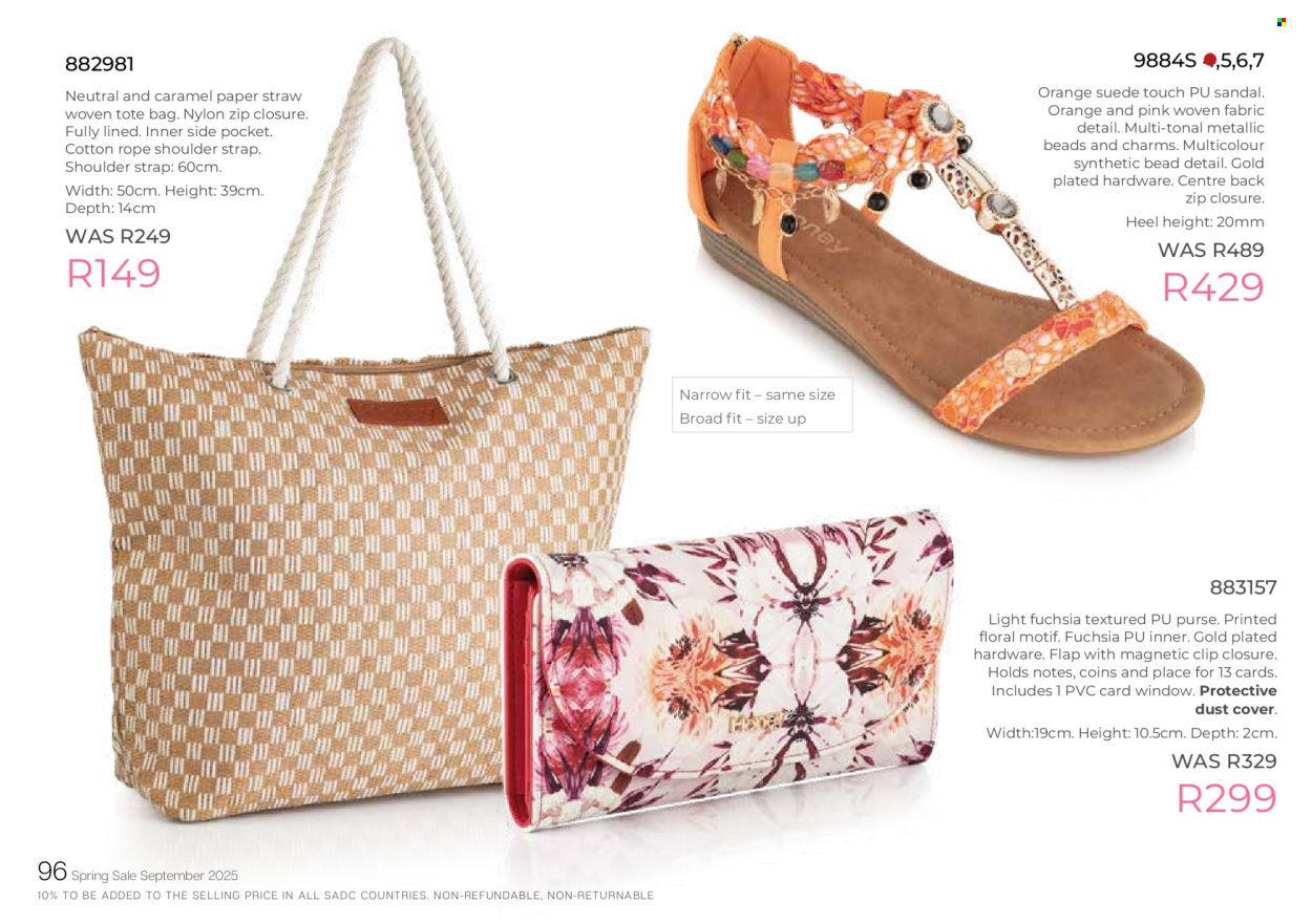 Honey specials. Page 98