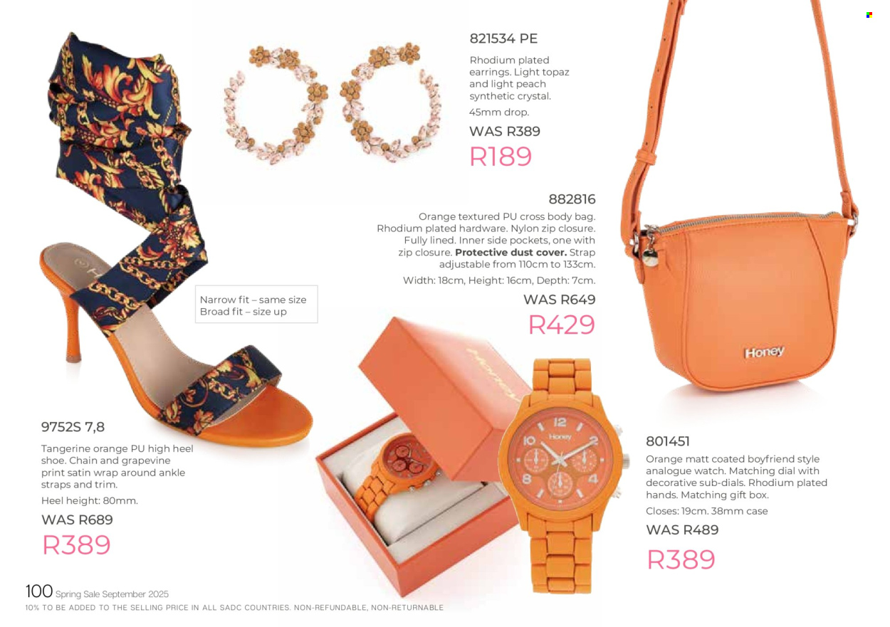 Honey specials. Page 102