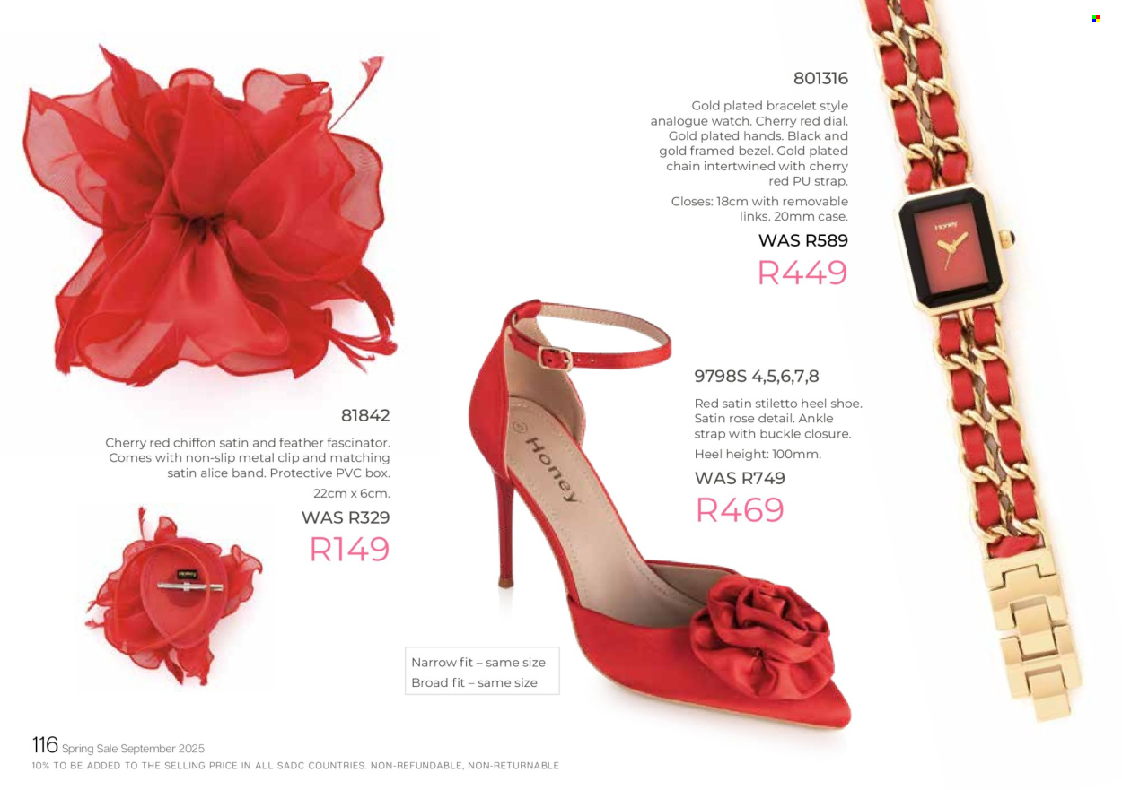 Honey specials. Page 118