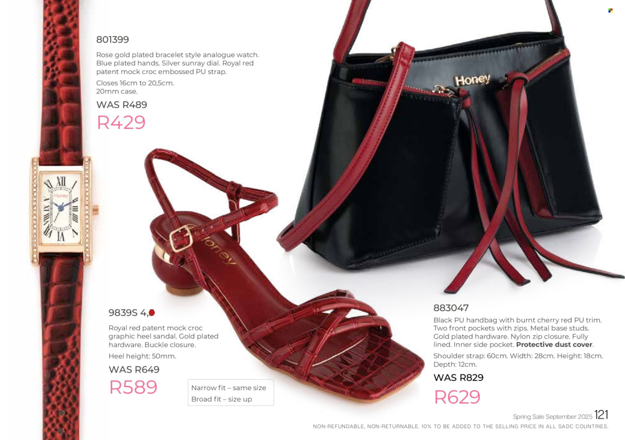 Honey specials. Page 123