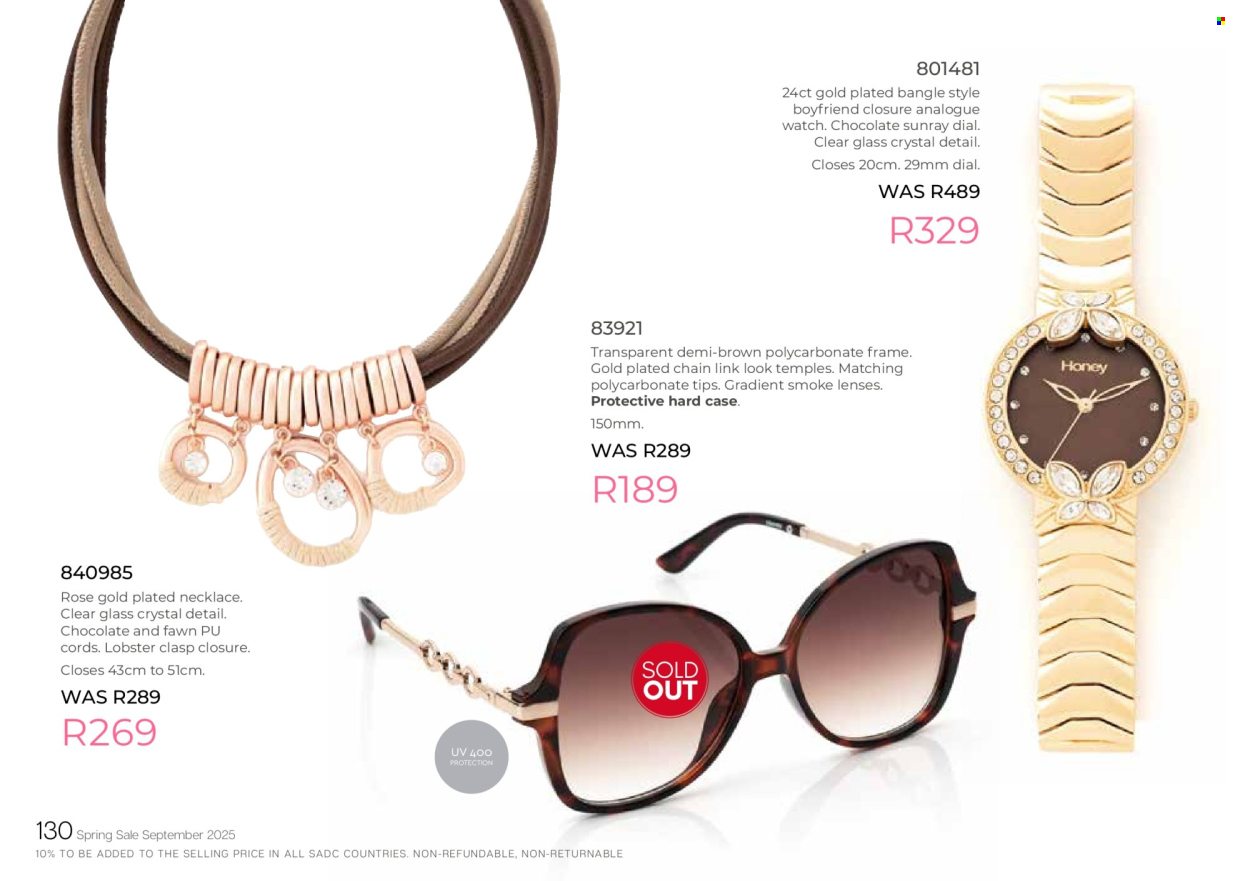 Honey specials. Page 132