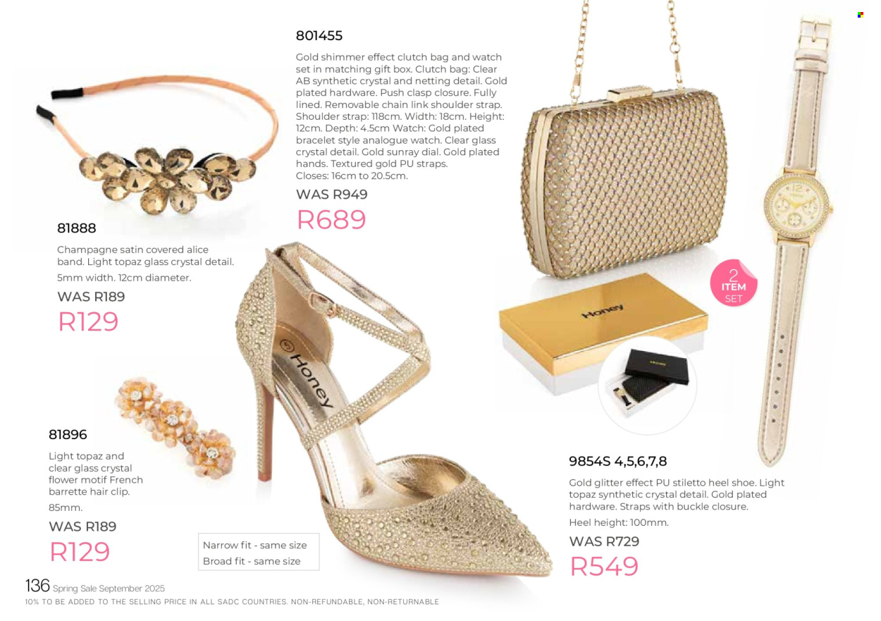 Honey specials. Page 138