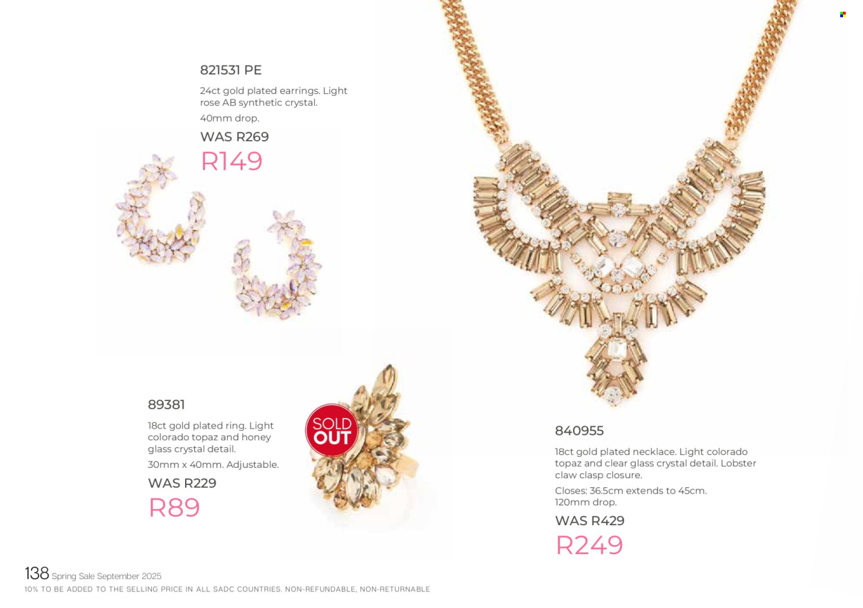 Honey specials. Page 140