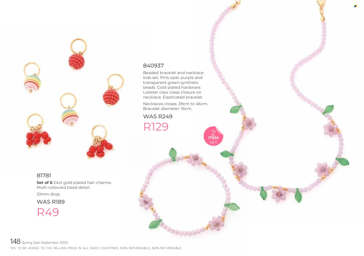 Honey specials. Page 150