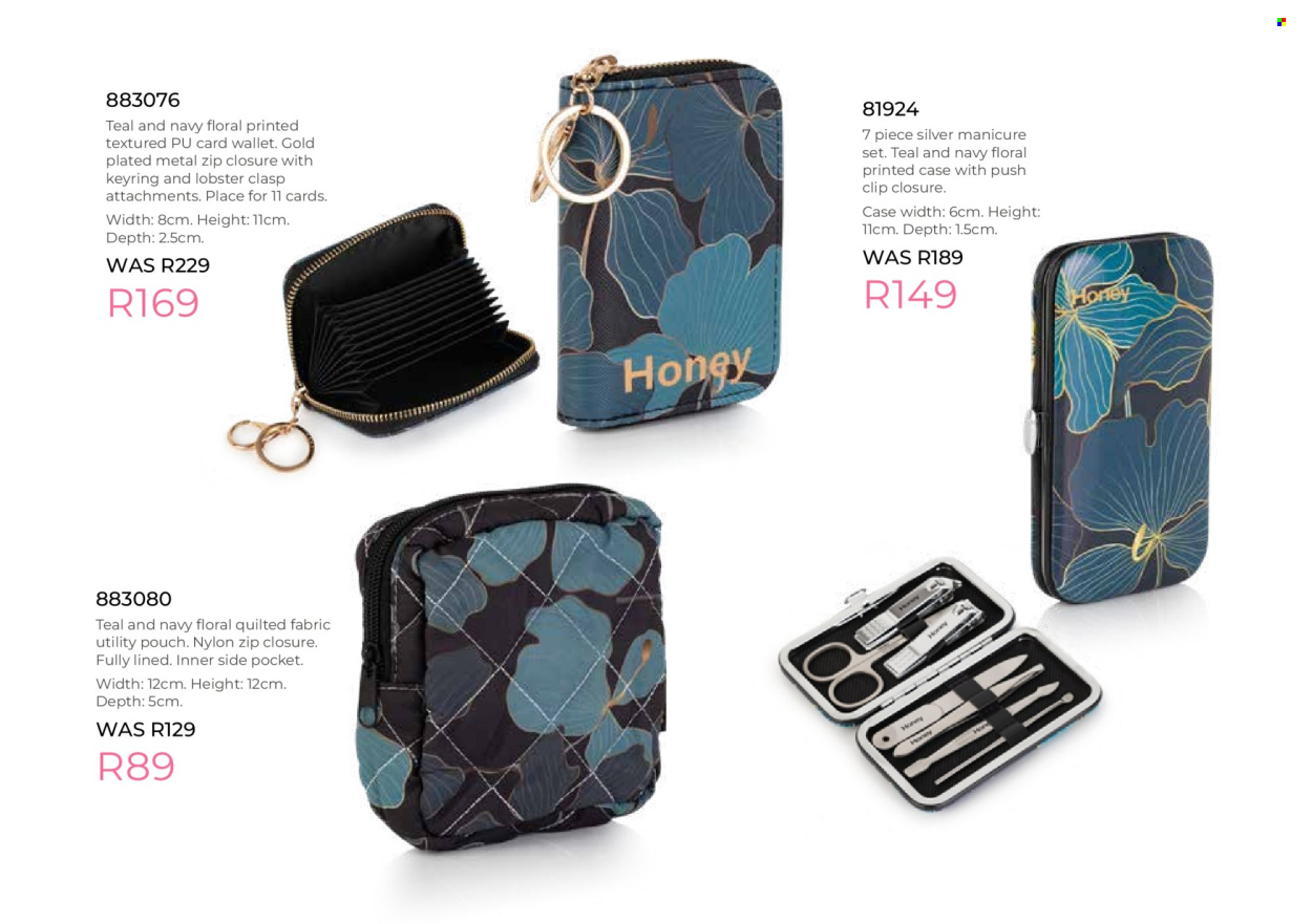 Honey specials. Page 153