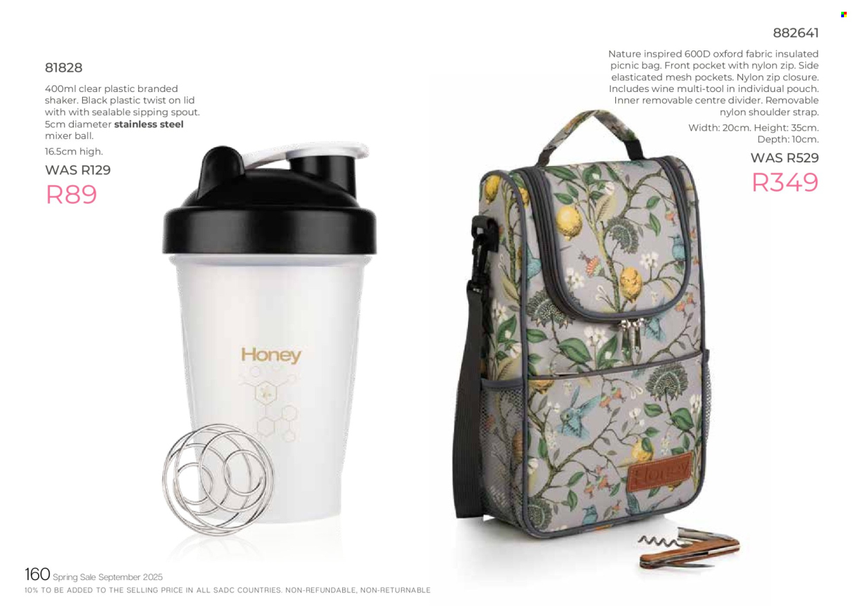 Honey specials. Page 162