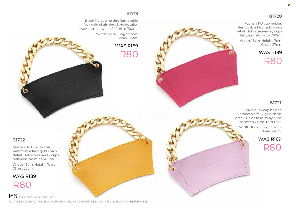 Honey specials. Page 168