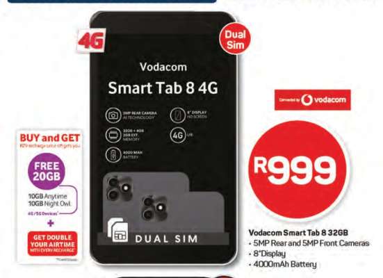 Vodacom Smart Tab 8 4G