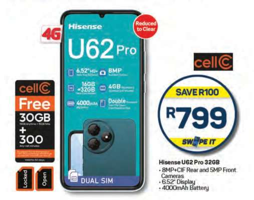 Hisense U62 Pro 32GB