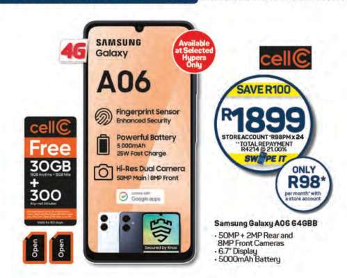 Samsung Galaxy A06 64GB