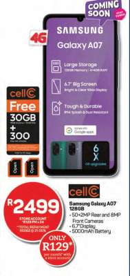 Samsung Galaxy A07 128GB