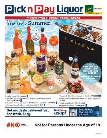 Pick n Pay catalogue  - 24/10/2025 - 24/12/2025.