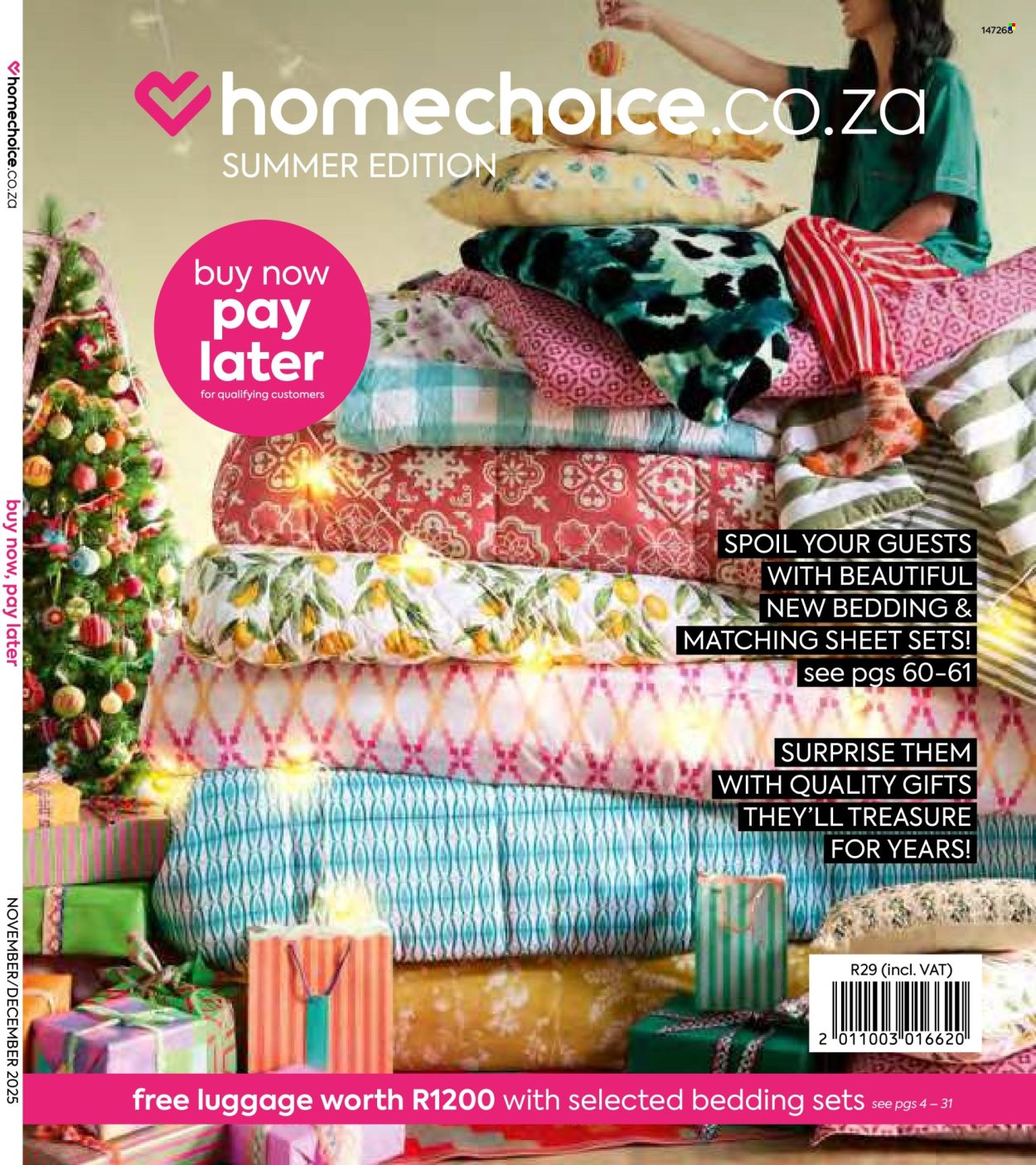 HomeChoice specials - 01/11/2025 - 31/12/2025. Page 1