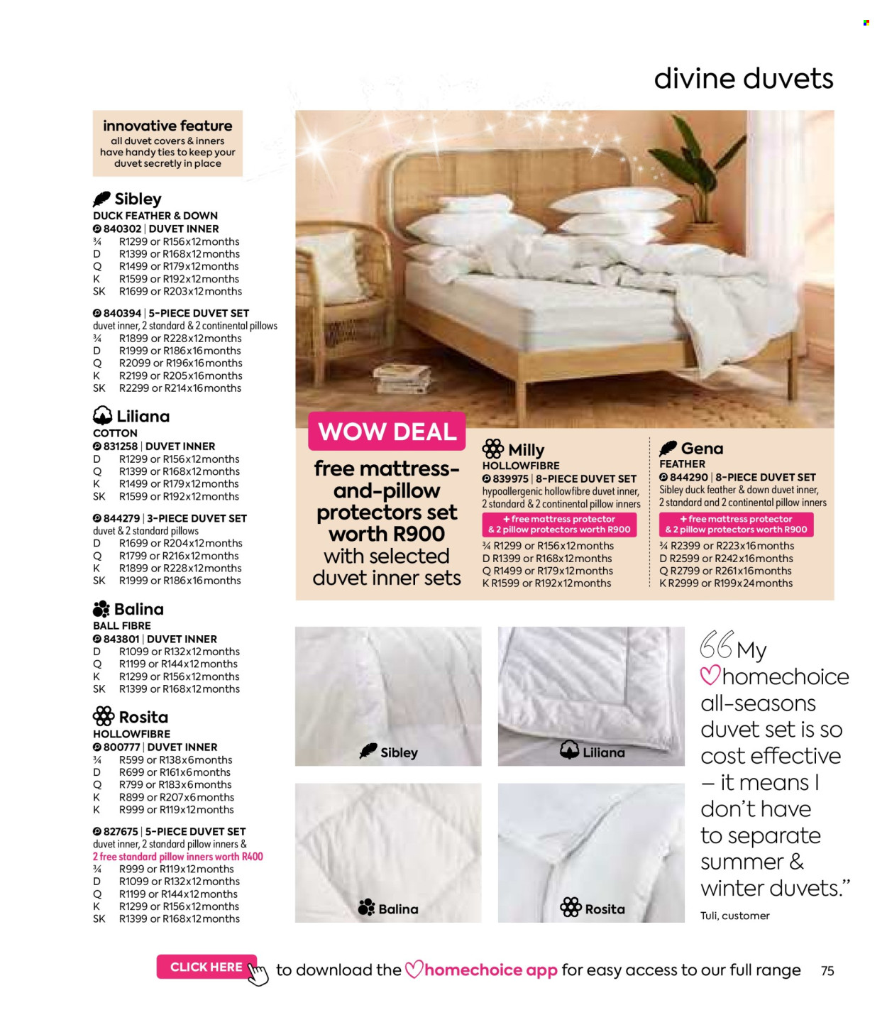 HomeChoice specials - 01/11/2025 - 31/12/2025. Page 75