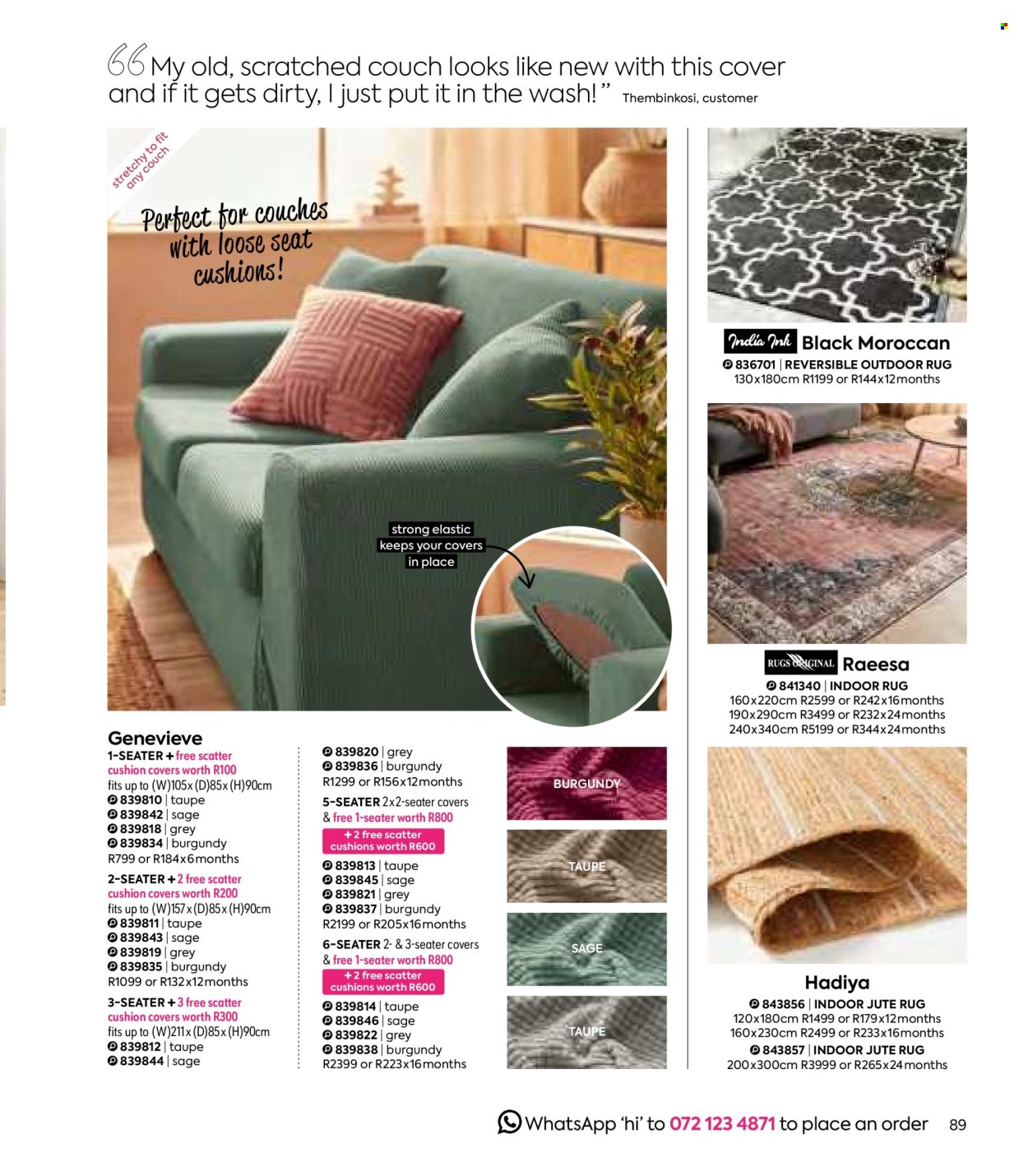 HomeChoice specials - 01/11/2025 - 31/12/2025. Page 89