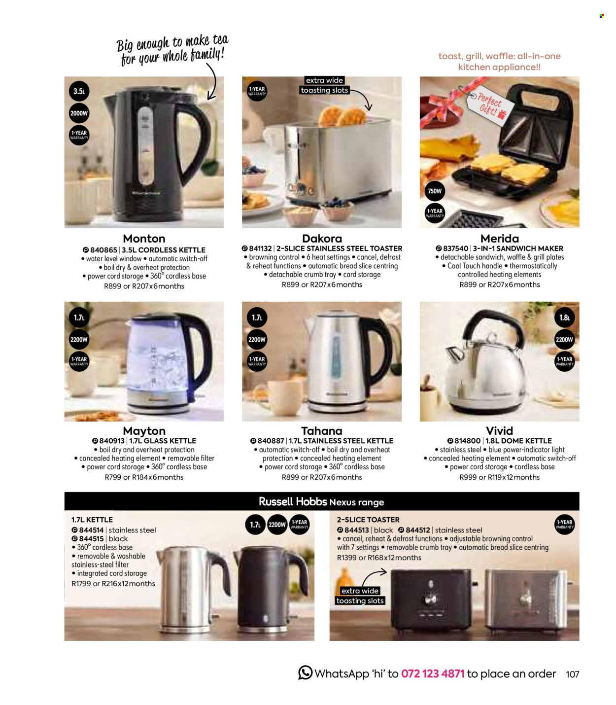 HomeChoice specials - 01/11/2025 - 31/12/2025. Page 107