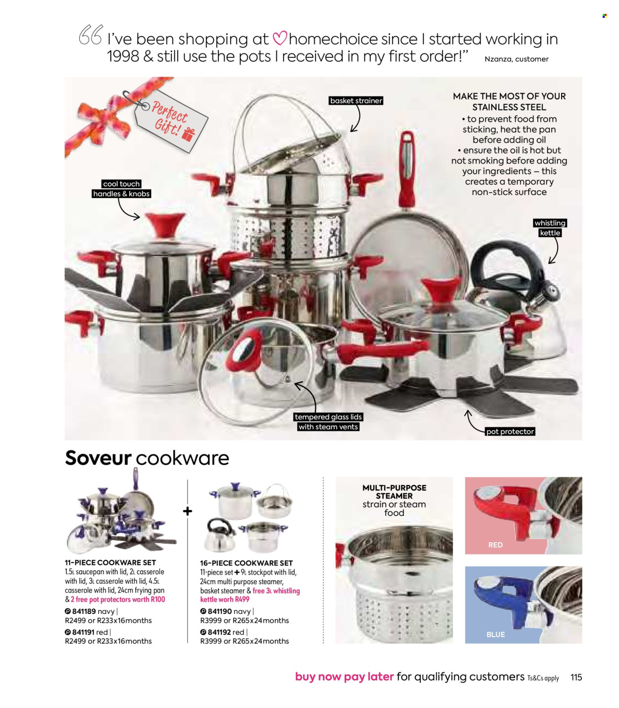 HomeChoice specials - 01/11/2025 - 31/12/2025. Page 115